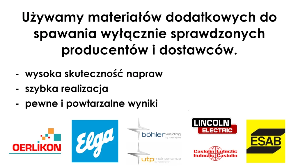 Naprawy maszyn - spawalnictwo - regeneracja - napawanie - SPAV - Wrocław - Legnica - Wałbrzych